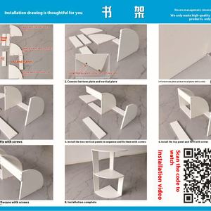 Étagère <span class=keywords><strong>d</strong></span>'angle de <span class=keywords><strong>lit</strong></span> intégrée au design moderne et minimaliste, idéale pour les dortoirs étudiants, avec des étagères à double niveau et des têtes de <span class=keywords><strong>lit</strong></span> - Product Image 4