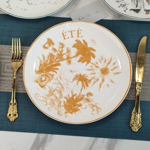 Factory Wholesale New Design Four Seasons Ceramic Dinner Plate Set - Product Image 5