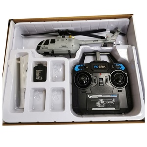 Helicóptero de Juguete con Control Remoto de Flujo Óptico de 4 Canales C186 2.4G, con Retención de Altitud, Alcance de 80-100 m, para Uso en Exteriores - Product Image 3