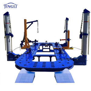 CE 인증 JINGLI JL3800 자동차 차체 수리 장비 차량 벤치 섀시 교정기 풀링 머신 알루미늄 프레임 (정비소용) - Product Image 1