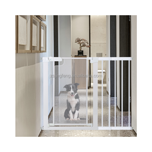 Barrière de sécurité pour bébé sans perçage, fixation par pression, double verrouillage, barrière pour enfant pour <span class=keywords><strong>porte</strong></span>, barrière de sécurité pour bébé à fermeture automatique européenne - Product Image 4