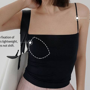Camisola de Mujer de Primera Calidad con Copa Integrada, Sin Necesidad de <span class=keywords><strong>Sujetador</strong></span>, para Uso Diario y Salidas - Product Image 4