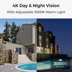 Reolink 4K IK10 Vandal geçirmez PoE IP güvenlik kamera 8MP 2.8mm Lens taret gözetim kamera renk gece görüş spot ile - Product Image 3