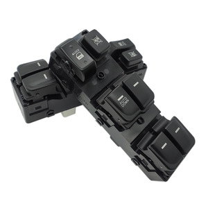 Interruptor de Ventana Delantera Izquierda Hyundai 93570-0Q000 93570-0Q010 para Elantra 2016, Interruptores Automáticos Negros - Product Image 1