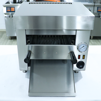 Grill électrique professionnel HELAXEN pour boulangerie, rôtissoire à steak, salamandre, 4500W, protection contre la surchauffe, en acier inoxydable, sans fumée