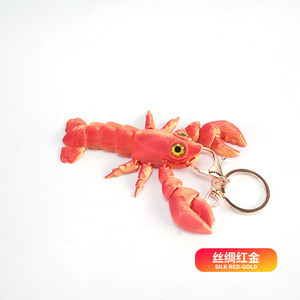 Porte-clés poulpe réaliste 3D imprimé par simulation 2026, jouet créatif et amusant, pendentif articulé, cadeau pour enfant - Product Image 6