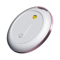 Traceur GPS intelligent Bluetooth en temps réel pour chiens, étanche IP67, réseau 4G, mini, autonomie de plus de 20 heures, en plastique, type AirTag