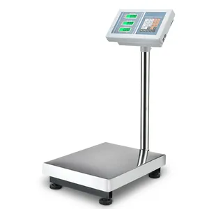 Elektronik tartı 100 kg 300 kg 500 kg TCS paslanmaz çelik platform ölçekli sanayi ölçeği