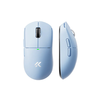 Ratón Inalámbrico para Juegos MCHOSE A5 V3, Ultraligero de 56G, Ratón para Esports con Sensor Óptico PAW3395 de 26000DPI, Tres Modos