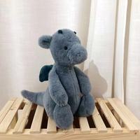 Promotion 30cm personnalisé créatif en peluche bébé Dragon jouet mignon en peluche dinosaure jouet avec PP coton en peluche animaux jouets fête des enfants