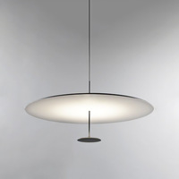 Lustre en métal de style nordique postmoderne, lampe suspendue pour salle à manger, bar, salon, restaurant, avec lumière UFO