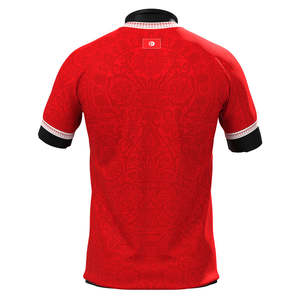 Maillot de football personnalisé 2024 de haute qualité avec logo, nom et numéro imprimés, design de l'équipe nationale de la Tunisie, uniforme de club de football - Product Image 3