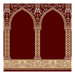 Chất Lượng Cao Xù Xì Lông Cừu Lông Cừu Len Nghệ Thuật Hoa Hồi Giáo Hồi Giáo Nhà Thờ Hồi Giáo Cầu Nguyện Phòng Á Hậu Thảm Thảm - Product Image 6