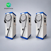 Dual-Gun DC EV-Ladegerät 240kW CCS2 GBT OCPP RFID CE FCC Zertifiziert Smart Dynamische Lastverteilung für Wohnkomplexe WrightCharge