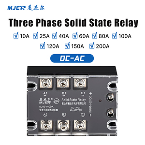 3 pha SSR Relay mô-đun trạng thái rắn SSR GJH3-10DA 25da 40da 60Da - Product Image 2