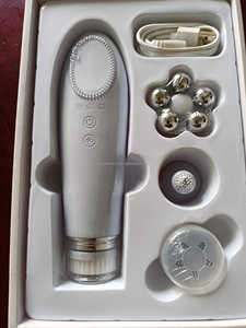 Portable Facial Cleansing <b>Brush</b> Sonic Vibration <b>Face</b> <b>Cleanser</b> Blackhead Removal Exfoliating Skin Scrubber Factory Wholesale - Product Image 6