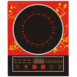 Smart Ceramic Cooker 110V Electric Induction Cooktop Single Burner Red Color Microcomputer Control For Home Kitchen Use - Product Image 1