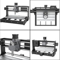 ActionLasers 2024 M20 V3 Kit de routeur CNC de bureau DIY 3018 Pro Graveur Mini Machine de gravure et de sculpture sur bois 3-en-1 Multi-foyers Ttc 3020 Cnc