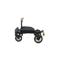 Vente en gros de landau de voyage léger en tissu pour porte-bébé pliable à une main Poussette voyage facile avec matériau métallique durable