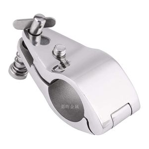 Stainless Steel Pipe <b>Clamp</b> 30mm <b>Quick</b> Release For Furniture Connection Marine Hardware - Product Image 1