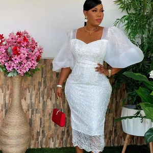 Abiti da festa africani taglie forti, alla moda, Dashiki Ankara, abiti da sposa in pizzo, eleganti abiti maxi musulmani turchi per donna, novità 2023 - Product Image 6