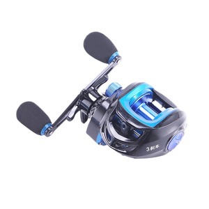 19 + 1-अक्ष 8.1:1 गति अनुपात तीन ब्रेक वाटरव्हील सुपर ऑब्जेक्ट दूर-रेंज मेटल फिशिंग व्हील - Product Image 4