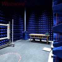 Plataforma Giratoria con Blindaje RF para Pruebas EMC en Cámara Semi-Anecoica, Fabricada por OEM