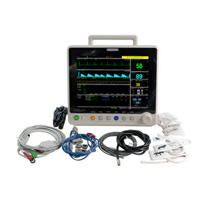 Équipement vétérinaire UTECH PM6800V Moniteur de signes vitaux multiparamètres vétérinaires avec écran de grande taille de 15 ''alimenté par batterie - Product Image 6