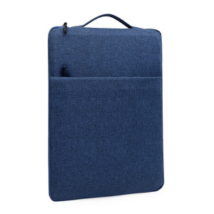 Korean Simple <b>15</b>" <b>Inch</b> Durable Lightweight Nylon <b>Sleeve</b> Case with Large Capacity Portable Shoulder Waterproof <b>Laptop</b> Bag - Product Image 1