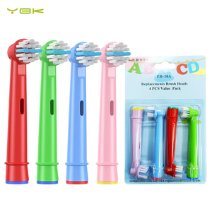 <span class=keywords><strong>Testine</strong></span> di Ricambio YBK per Bambini Compatibili con <span class=keywords><strong>Oral</strong></span>-<span class=keywords><strong>B</strong></span>, Setole Morbide DuPont, <span class=keywords><strong>Testine</strong></span> di Ricambio per Spazzolini da Denti per Bambini e Neonati - Product Image 1