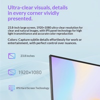 Origineel HP 524PU 23,8-inch Low Blue Light IPS-scherm met 100Hz lift- en draaimechanisme en 100W USB-C PD-voeding