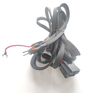 Universelles 1 bis 2 LED-Licht leisten kabel 40A 12-V-Schaltrelais Auto Work Driving Nebels chein werfer Kabelbaum für Geländewagen - Product Image 2