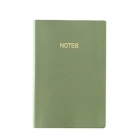 Carnet A5 Minimaliste avec Couverture en PU Style Morandi – Journal Artistique de Conférences et de Notes pour Étudiants – 80 Feuilles – Cadeau Idéal