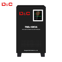 Commande de servomoteur D & C 10KVA 15KVA 30KVA 110V-260V SVC AVR régulateurs/stabilisateurs de tension ca