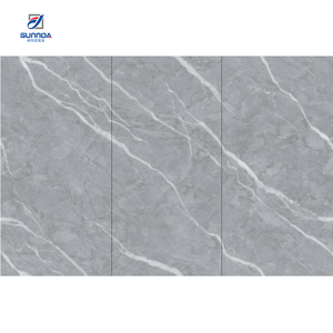 Gạch Ốp Lát Sứ Đá Cẩm Thạch Mờ Đánh Bóng Nền TV Sang Trọng Đá Thiêu Kết Tường Sáng Hiện Đại - Product Image 3