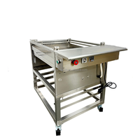 Stainless Steel Lightweight Semi-Automatic Donut Chocolate Coating Enrober Easy Operation for Restaurant Bakery Use