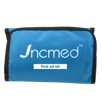 Trousse de premiers secours JCMED, nouveau modèle, mini sac bleu, kit de survie avec fournitures médicales d'urgence essentielles