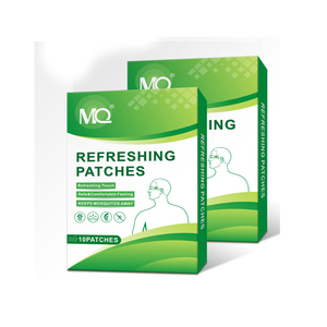 Aliviar el dolor de cabeza fatiga piel agradable comodidad conveniente planta segura aceite esencial parche calmante - Product Image 2