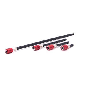 Perceuse électrique 300 mm Poignée hexagonale en alliage rouge Extension à dégagement rapide Tige <span class=keywords><strong>autobloquante</strong></span> - Product Image 5