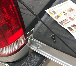Accessoires de voiture : Amortisseur d'assistance de hayon pour Dodge Ram 1500 2500 3500 (2009 à <span class=keywords><strong>2022</strong></span>) - Product Image 3