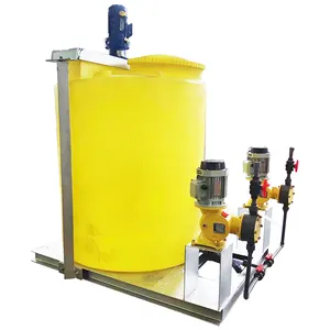 IEPP factory directly supply PE plastic wastewater treatment equipment chemical dosing machine coagulant tank flocculant tank