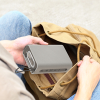 Altavoz Inalámbrico BT Portátil Mini Personalizado, Altavoces de Música con Audio Profesional para Fiestas al Aire Libre, Altavoz Inalámbrico Impermeable