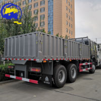 Camion cargo HOWO 6x4 de marque chinoise d'occasion, 3 essieux, diesel, bon état, à vendre