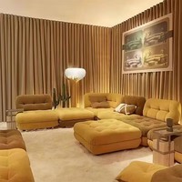 Module Ensemble de canapés Dune Sofa Mobilier de salon en tissu moderne Sofa Fabricant Fournitures