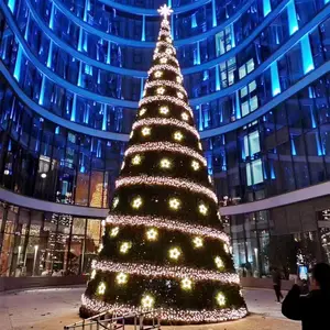 Grand arbre de Noël de contrôle de point de dmx pour la décoration extérieure de festival de Noël