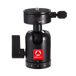 OEM/ODM alüminyum montaj 3-Way sıvı 360 döndür kamera kamera Tripod Monopod topu kafa