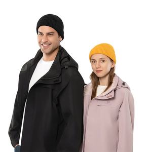 Bonnet tricoté unisexe pour le ski d'hiver transfrontalier, épais, coupe-vent, respirant, chaud, style melon, en fourrure de <span class=keywords><strong>lapin</strong></span> pour l'extérieur - Product Image 5