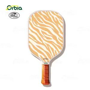 Orbia Sports Professional Pickleball Supplier With Honeycomb Core Graphite Carbon Fiber Pickleball Paddle Ball Play