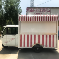 Tricycle électrique pour chien, chariot pour le café, la nourriture,