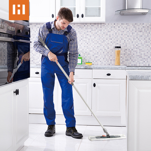 HOLAMOPA Quick Clean Flat Mop Hybrid Microfiber Head Telescoping Handle - Product Image 6